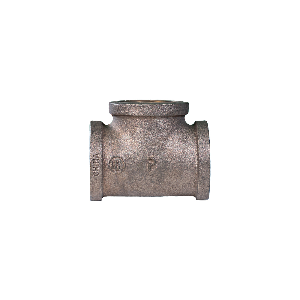 Cast Bronze Threaded Equal Tee Fitting