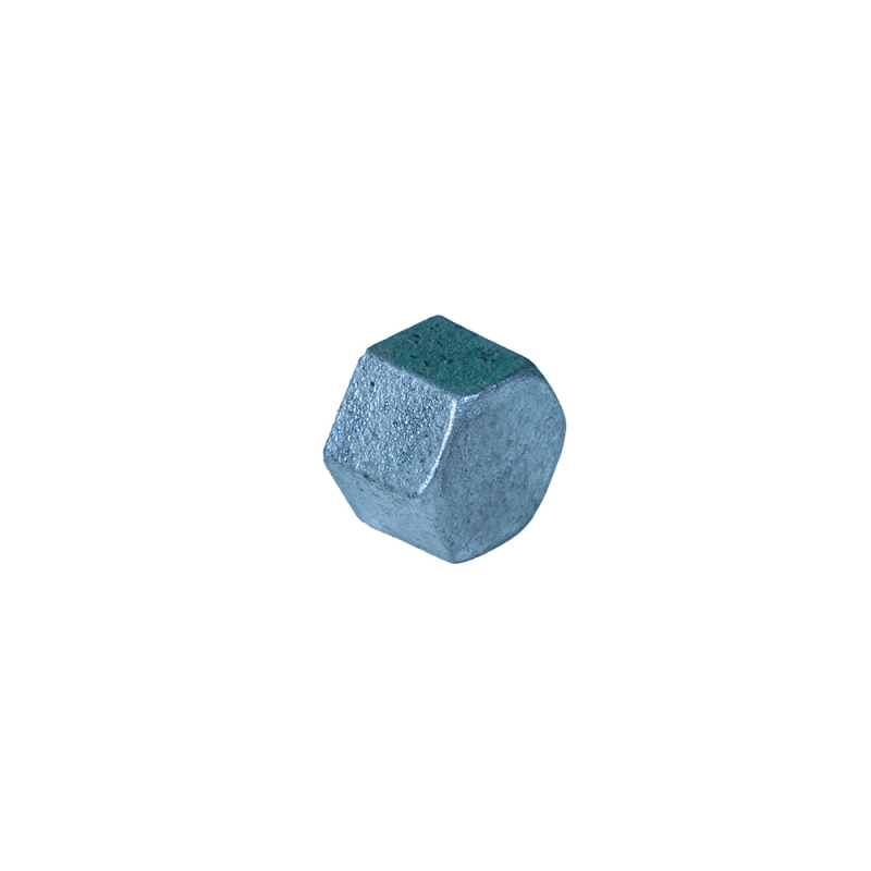 Hexagonal Cap with Beaded Edge